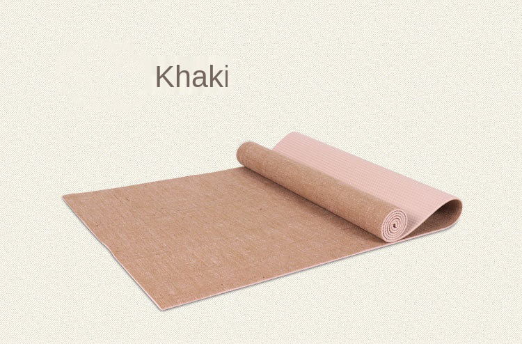 khaki yoga mats